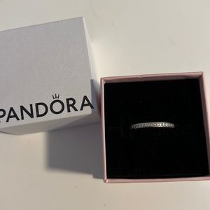 Sparkle and Hearts Pandora Ring